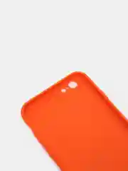 Оранжевый матовый силиконовый чехол на айфон 15 цветов 6/6s,6s+,7+/8+,X/XS,XR,XSmax,11Pro,11pro max