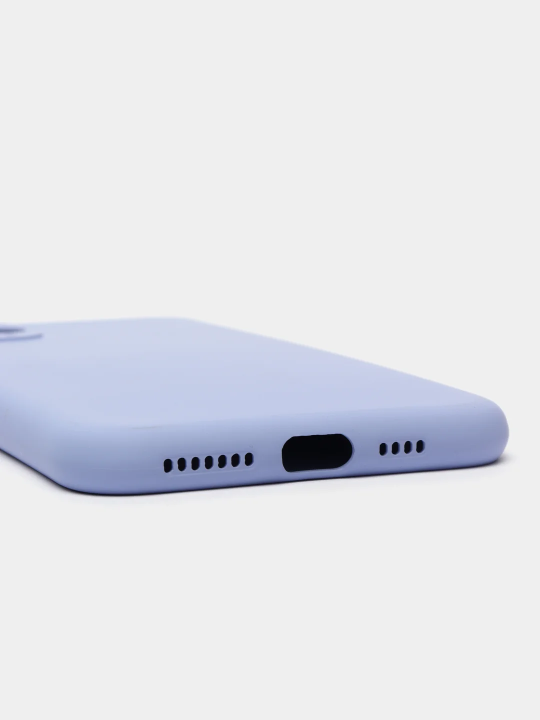 Небесно-голубой чехол силиконовый на iPhone 11 Pro Max