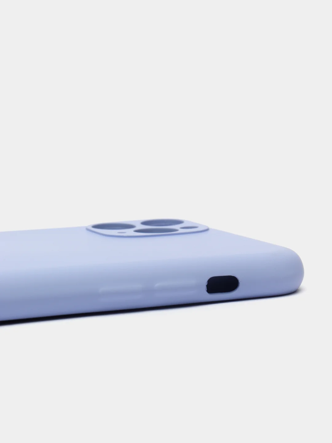 Небесно-голубой чехол силиконовый на iPhone 11 Pro Max