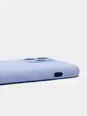Небесно-голубой чехол силиконовый на iPhone 11 Pro Max
