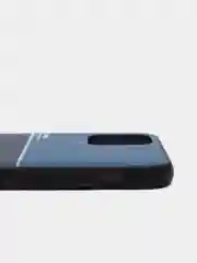 Синий чехол для айфон текстурный матовый с магнитной вставкой из ТПУ для iPhone IHaitun