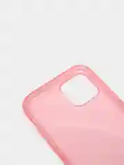 Розовый мягкий матовый чехол на айфон с стразами iPhone.6, 6s,7,7+,8,8+,X,XS,XR,XS MAX,11,11PROMAX