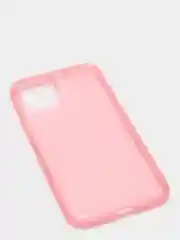 Розовый мягкий матовый чехол на айфон с стразами iPhone.6, 6s,7,7+,8,8+,X,XS,XR,XS MAX,11,11PROMAX