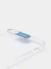Синий противоударный чехол на Айфон с защитой камеры для iPhone IHaitun