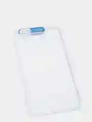 Синий противоударный чехол на Айфон с защитой камеры для iPhone IHaitun