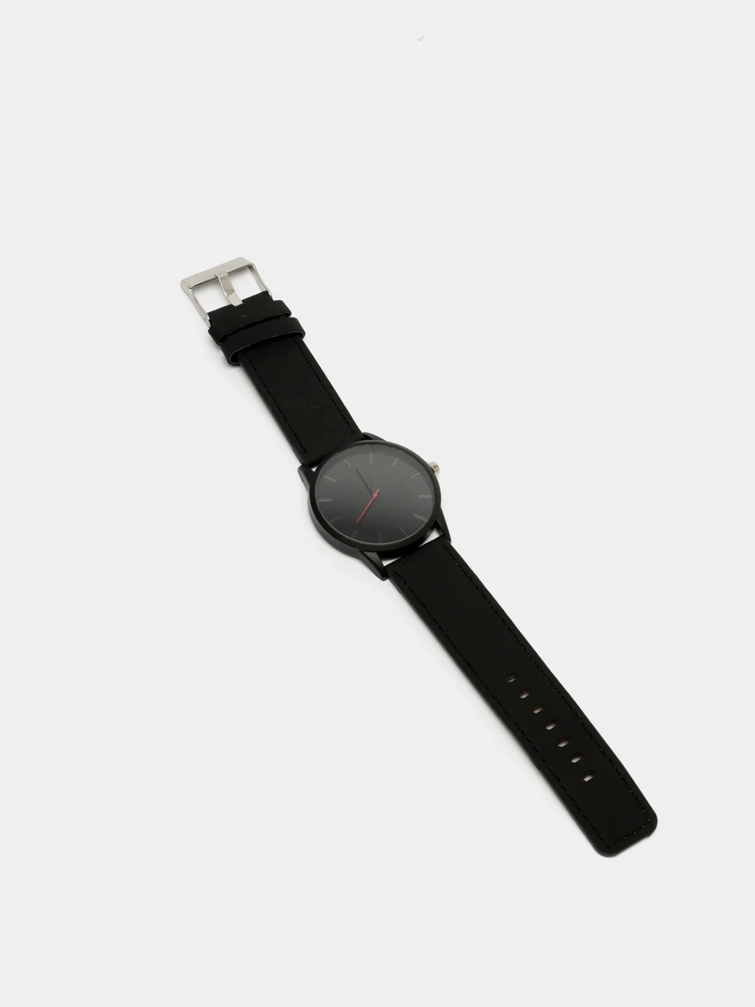 Мужские кварцевые часы Reloj с кожаным ремнем