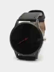 Мужские кварцевые часы Reloj с кожаным ремнем