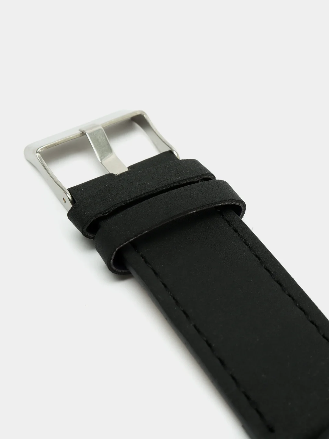 Мужские кварцевые часы Reloj с кожаным ремнем