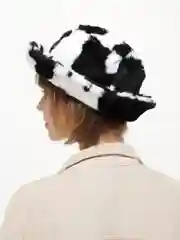Плюшевая шляпа с принтом cow