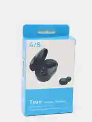 Черный беспроводные Bluetooth наушники True Wireless Headset A7S
