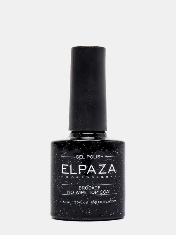 Топ с кусочками фольги Brocade No Wipe Top Elpaza 10ml