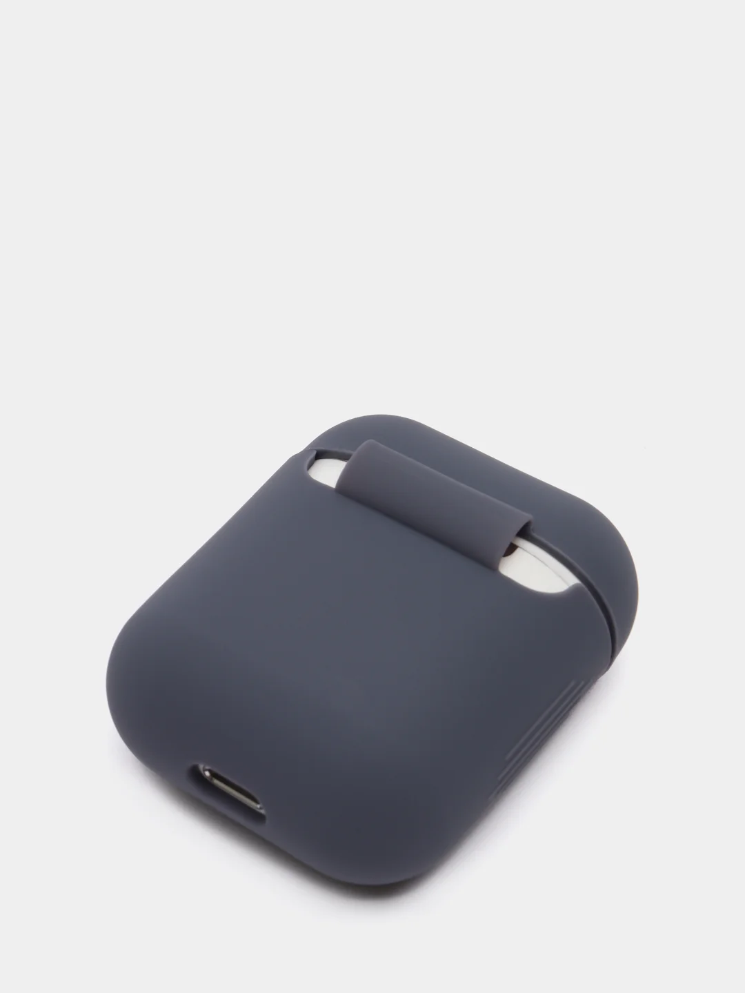 Синий чехол для Apple AirPods 1, AirPods 2 силиконовый