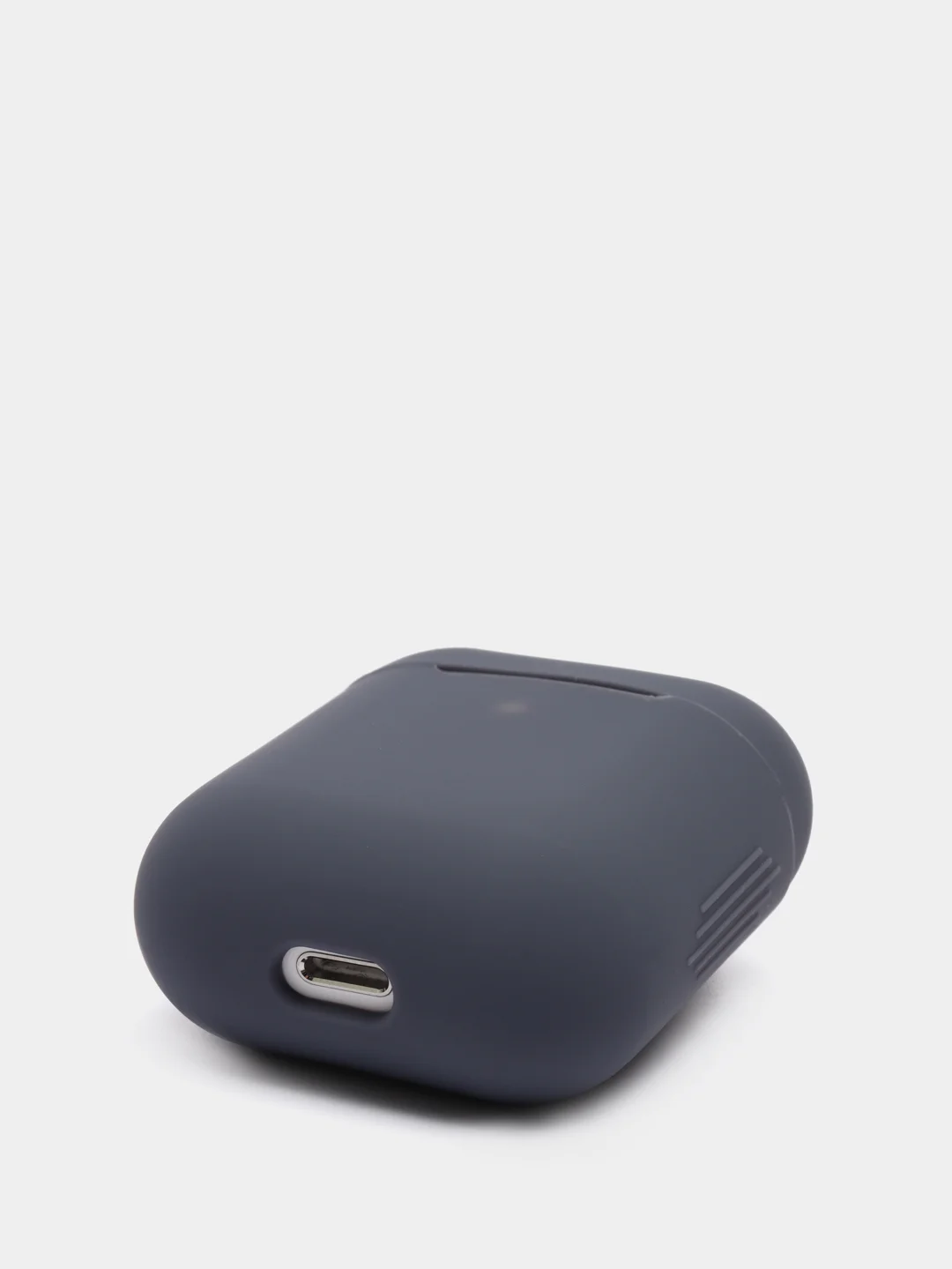Синий чехол для Apple AirPods 1, AirPods 2 силиконовый
