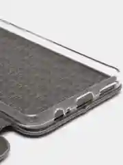Серый чехол-книжка для Xiaomi Redmi Note 9 (Сяоми Редми Нот 9)