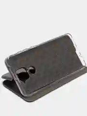 Серый чехол-книжка для Xiaomi Redmi Note 9 (Сяоми Редми Нот 9)