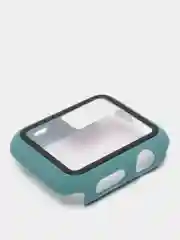 Лесной зеленый бампер с защитным стеклом для Apple Watch 38/40/41/42/44/45/49