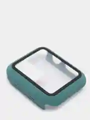 Лесной зеленый бампер с защитным стеклом для Apple Watch 38/40/41/42/44/45/49