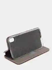 Розовый чехол книжка на Apple iPhone XR