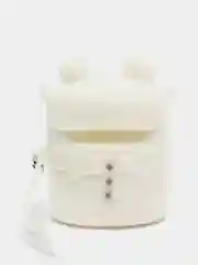 Белый чехол для наушников AirPods 1/2 силиконовый