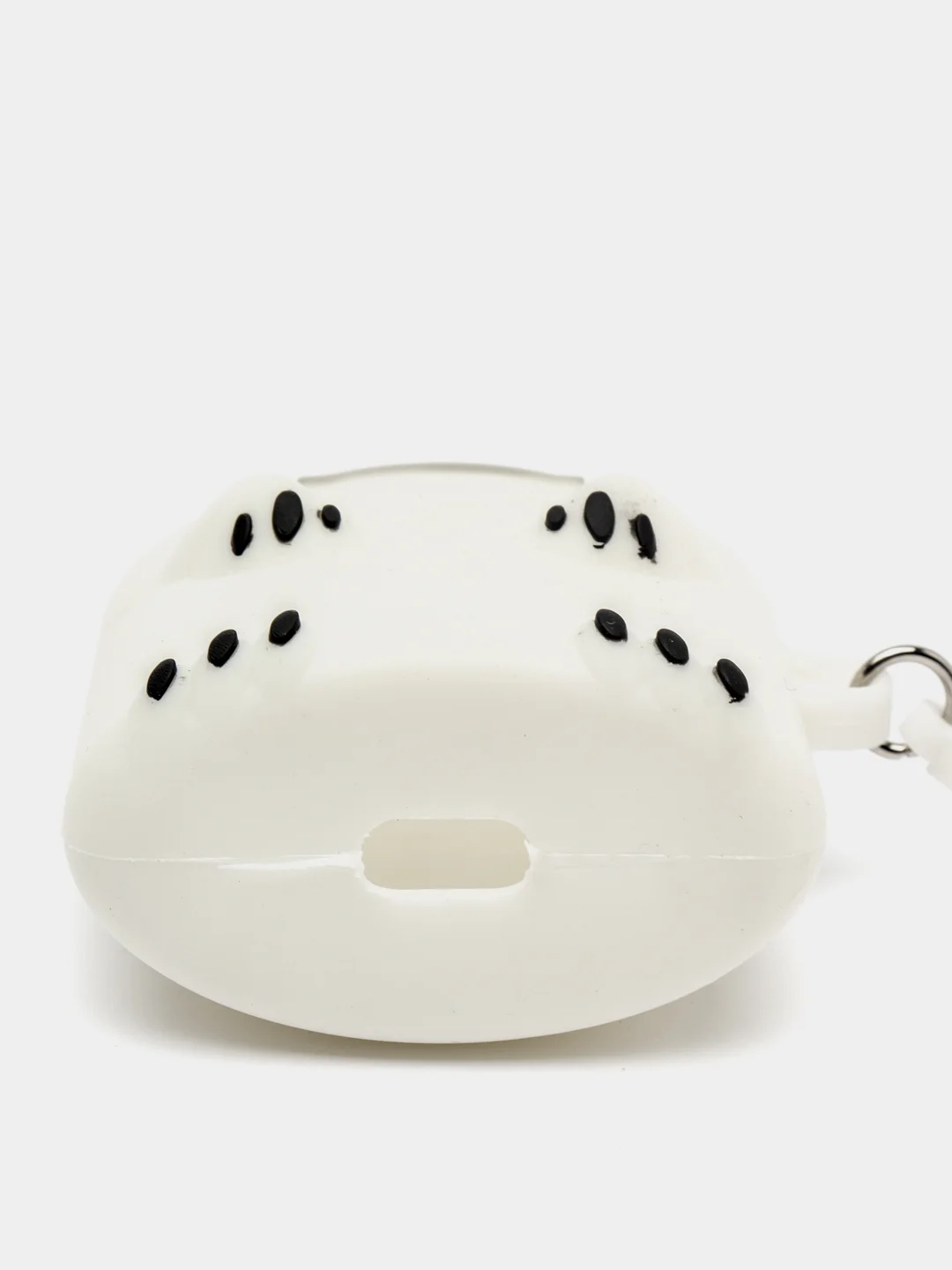 Белый чехол для наушников AirPods 1/2 силиконовый