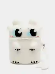 Белый чехол для наушников AirPods 1/2 силиконовый
