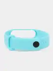Голубой силиконовый ремешок Xiaomi Mi Band 3 и Band 4