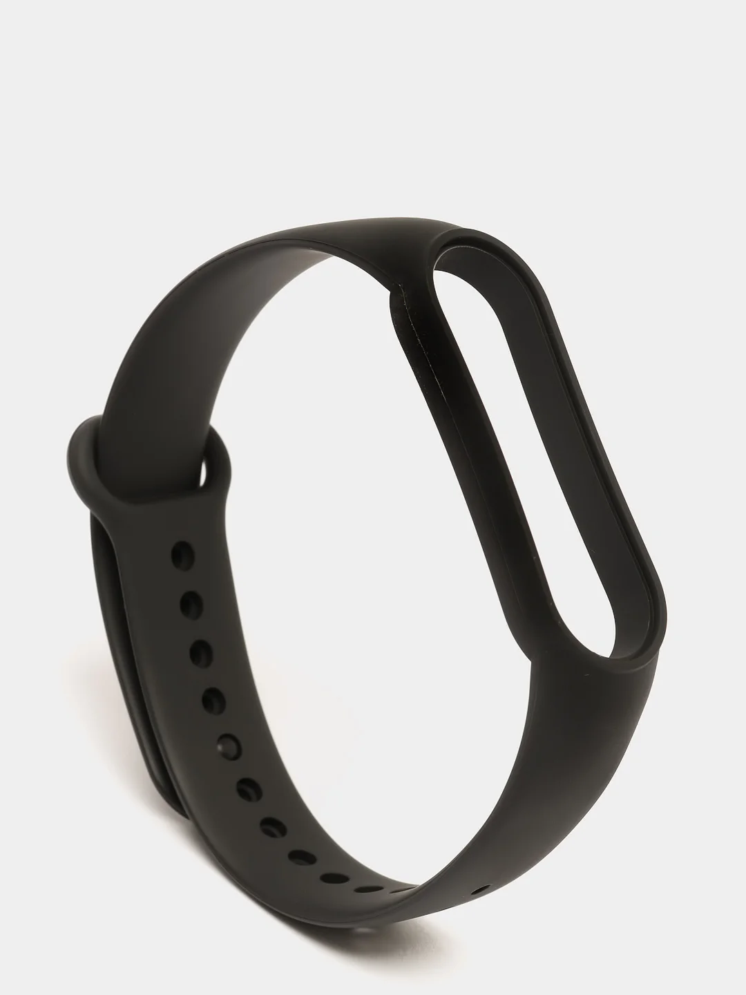 Черный силиконовый ремешок Xiaomi Mi Band 3 и Band 4