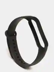 Черный силиконовый ремешок Xiaomi Mi Band 3 и Band 4
