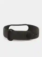 Черный силиконовый ремешок Xiaomi Mi Band 3 и Band 4