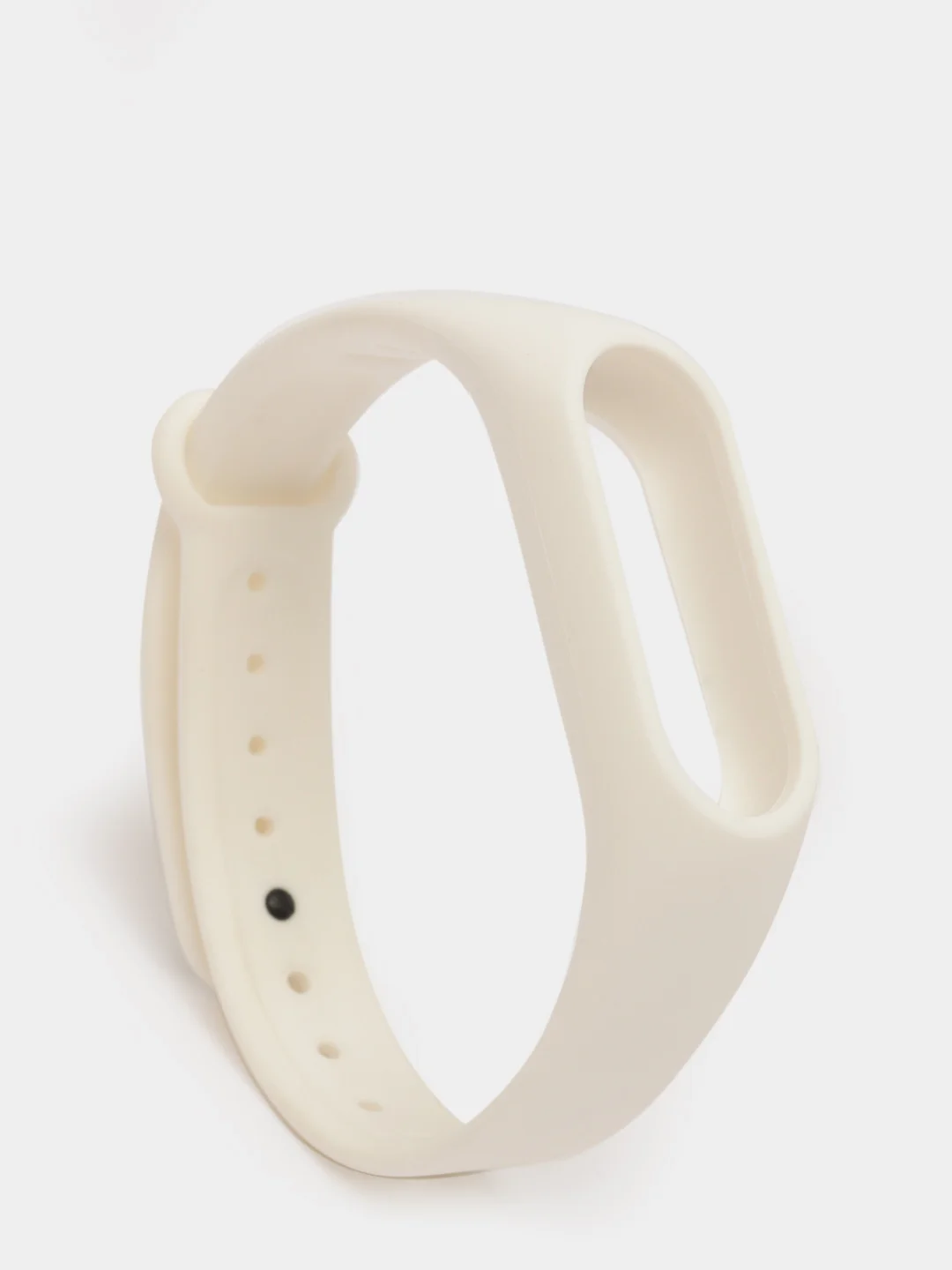 Белый силиконовый ремешок Xiaomi Mi Band 2