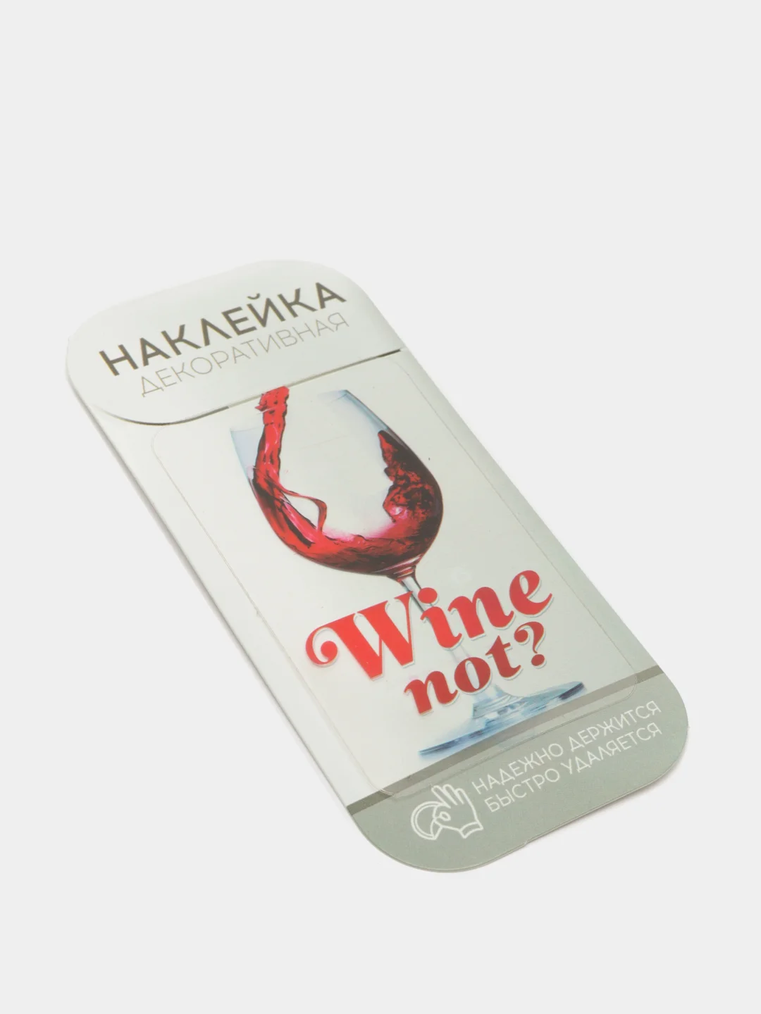 Наклейка для айкос "Wine not"