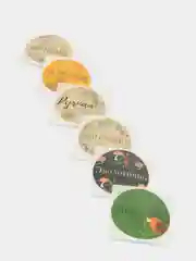 Наклейки бумажные Экологично, 4 х 4 см