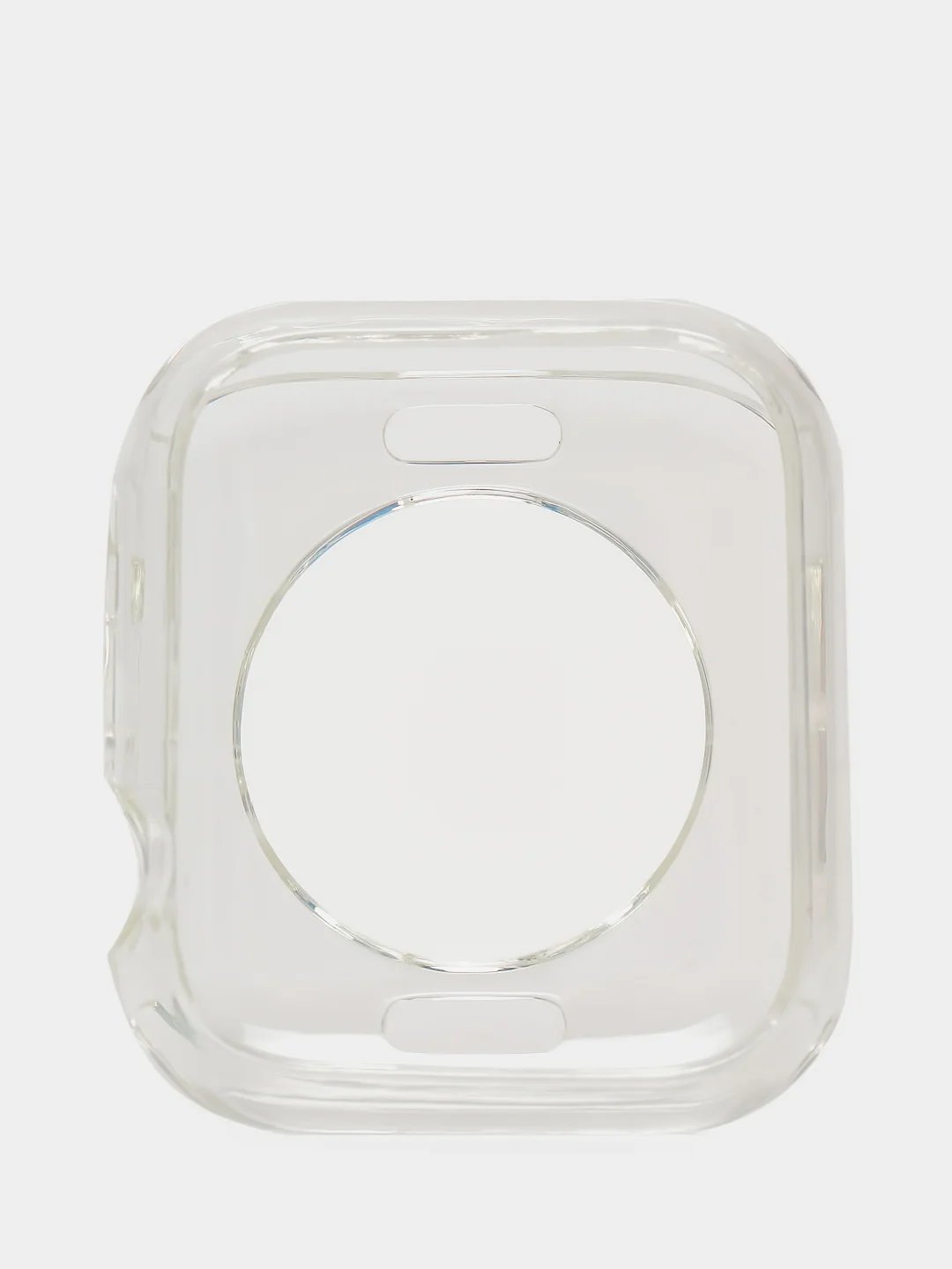 Силиконовый прозрачный чехол на Apple Watch 2/3, 4