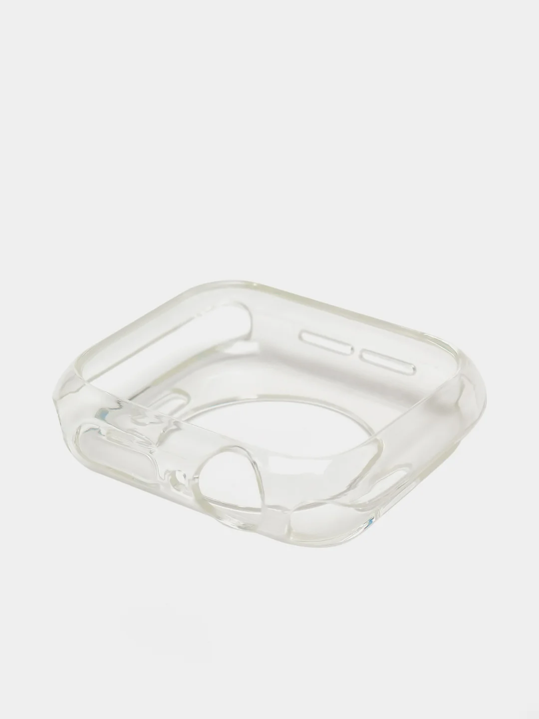 Силиконовый прозрачный чехол на Apple Watch 2/3, 4