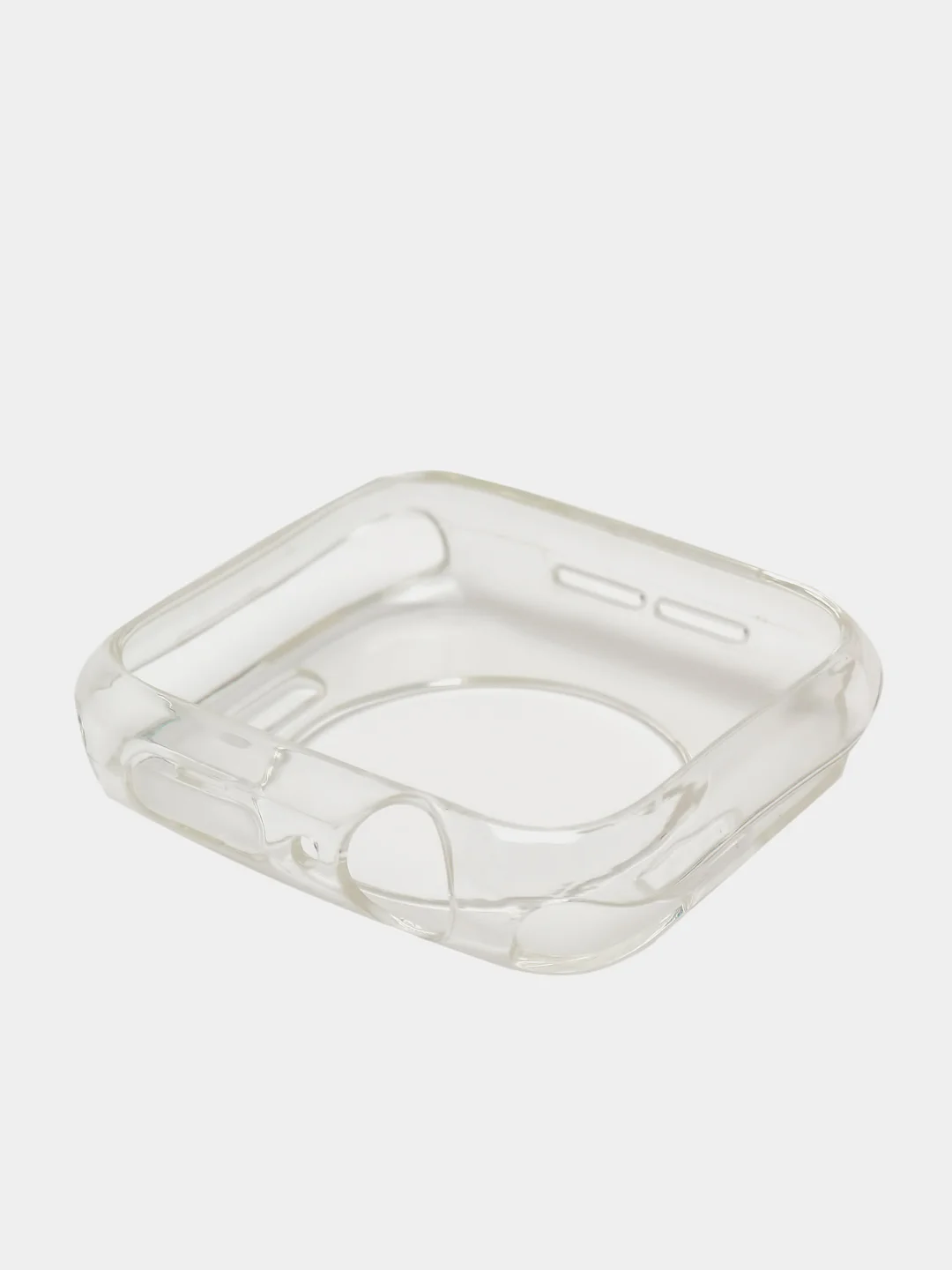 Силиконовый прозрачный чехол на Apple Watch 2/3, 4