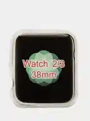Силиконовый прозрачный чехол на Apple Watch 2/3, 4