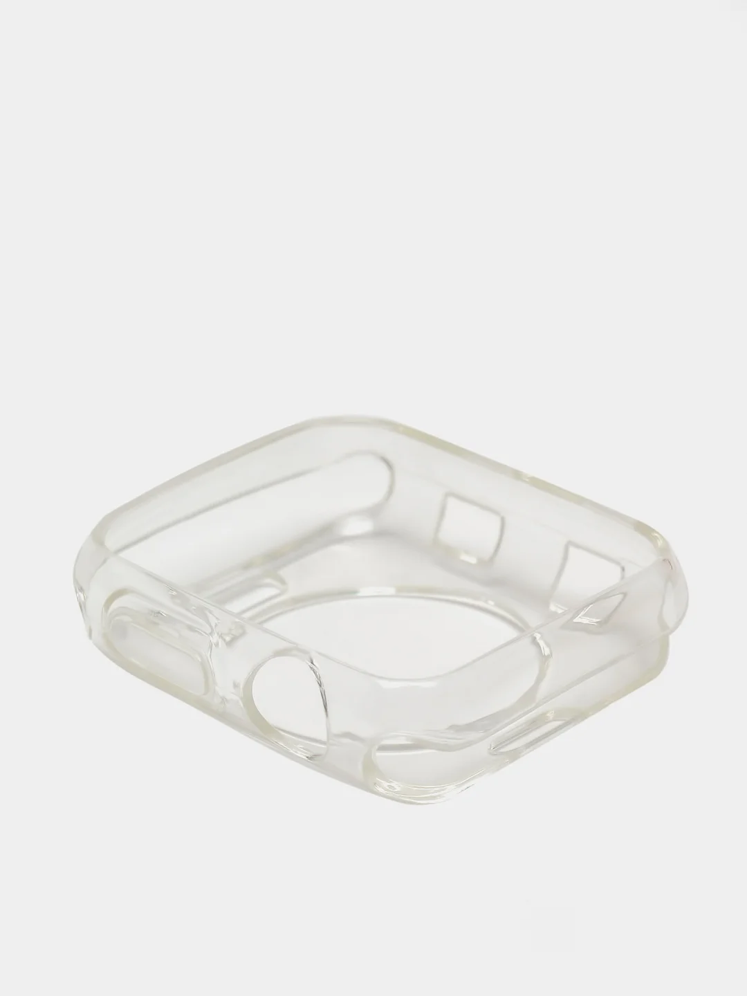 Силиконовый прозрачный чехол на Apple Watch 2/3, 4
