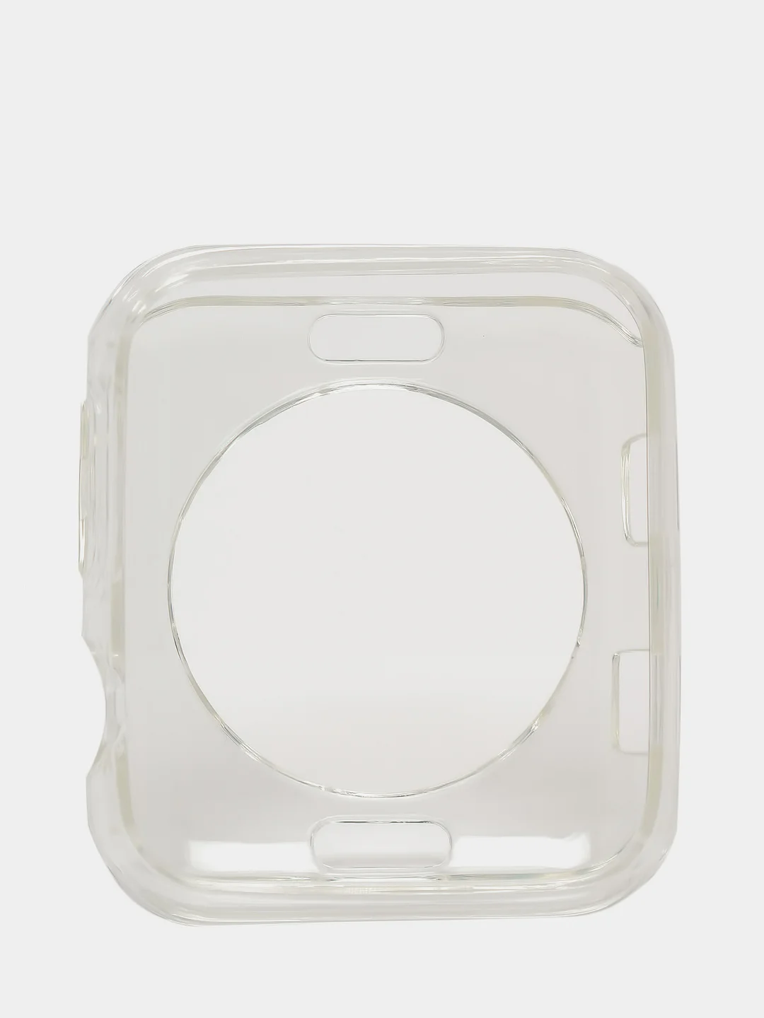 Силиконовый прозрачный чехол на Apple Watch 2/3, 4