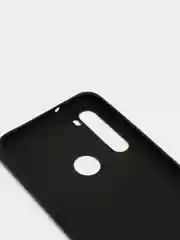 Черный чехол Xiaomi Redmi Note 8 / Redmi Note 8 2021, Редми Нот 8, силиконовый цветной матовый