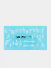 Слайдер (водные наклейки) на любой фон для дизайна ногтей AR-009 змеи