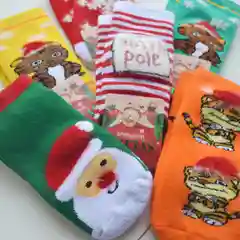 Алый носки / Носочки  для малышей / новорожденных / махровые/ НОВОГОДНИЕ "Новый Год 2023"