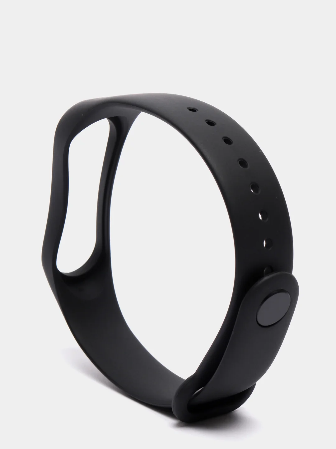 Черный ремешок для Mi Band 4, Mi Band 3, силиконовый