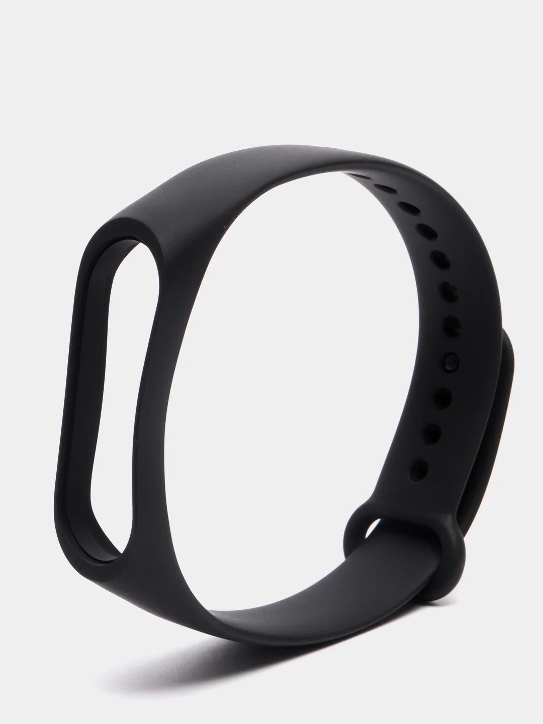 Черный ремешок для Mi Band 4, Mi Band 3, силиконовый