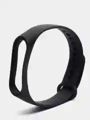 Черный ремешок для Mi Band 4, Mi Band 3, силиконовый