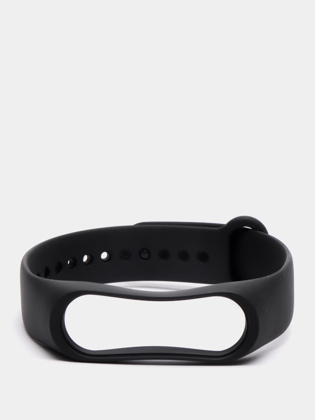 Черный ремешок для Mi Band 4, Mi Band 3, силиконовый