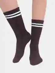 Фиолетовый женские зимние носки