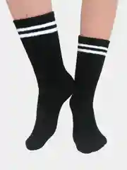 Черный женские зимние носки