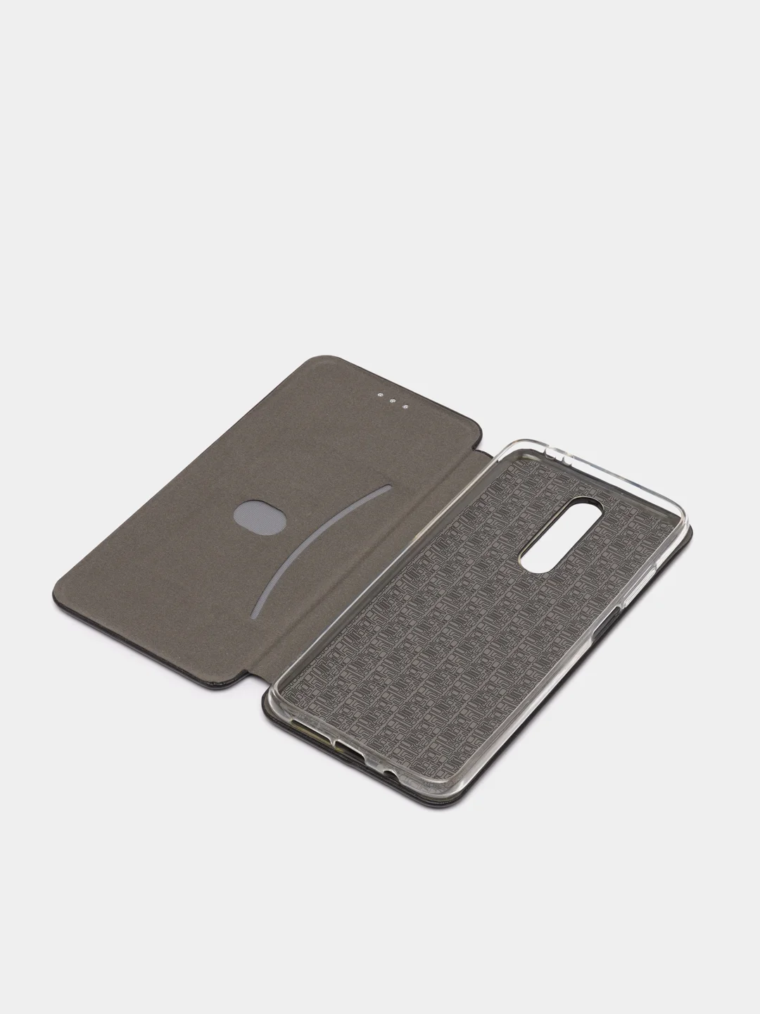 Черный чехол-книжка для Xiaomi Redmi K30, Poco X2