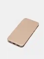 Золотой чехол-книжка для Huawei Honor 8X (Хуавей Хонор 8Х)