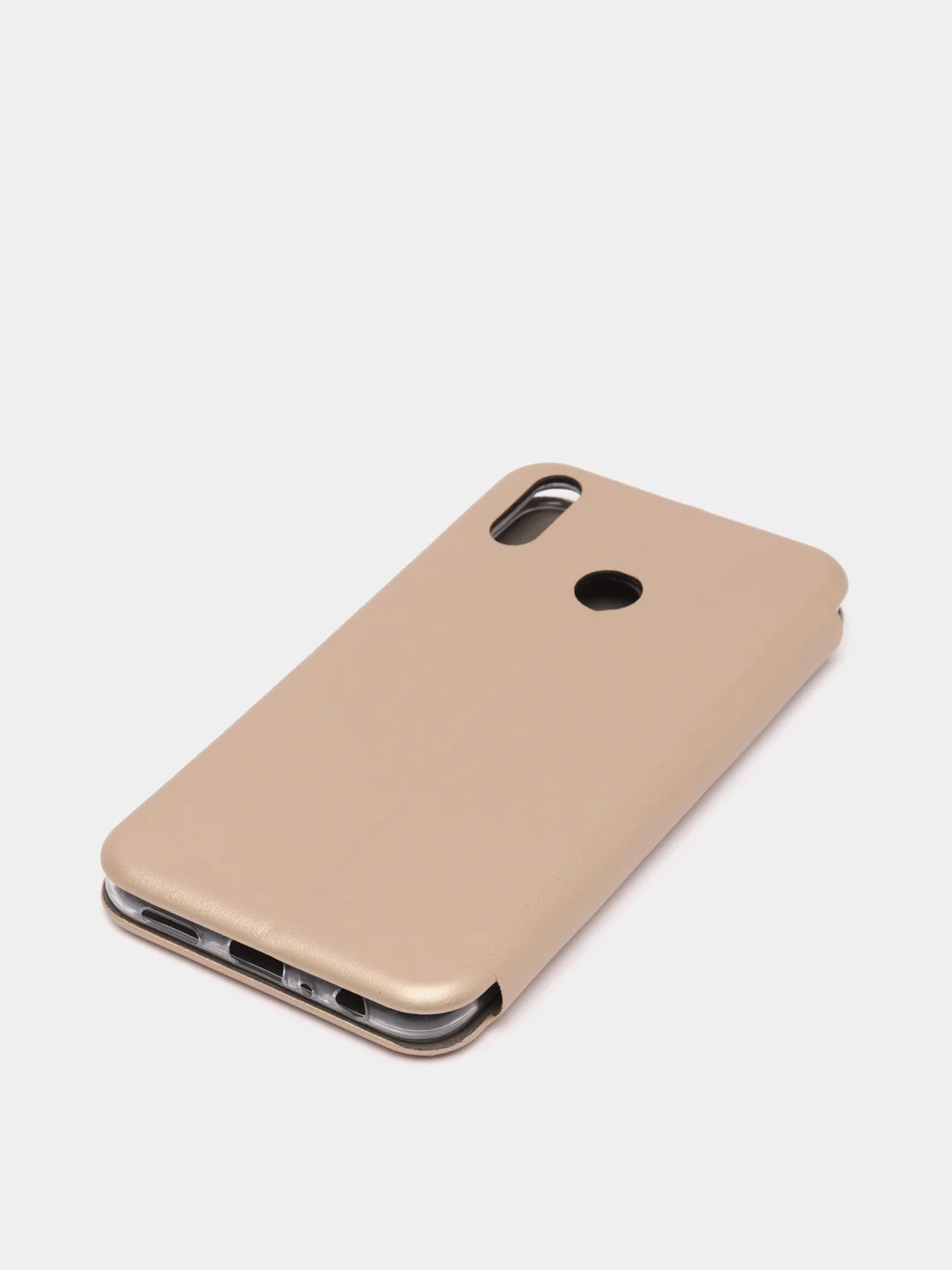 Золотой чехол-книжка для Huawei Honor 8X (Хуавей Хонор 8Х)